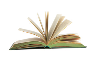 opened book